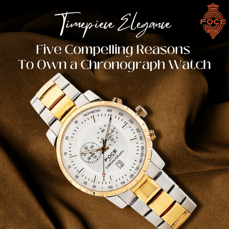 Five Reasons to Invest In a Chronograph Watch.