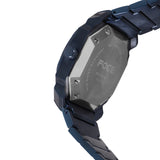 FOCE Multifunction Blue Dial Metal Belt Watch For Men-FC11645GBL4