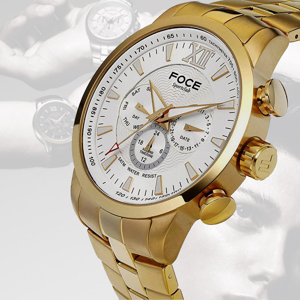  Foce Designer Chronographs Watches for men 