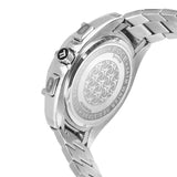 FOCE Multifunction White Dial Metal Belt Watch For Men-F825GSSM-WHITE