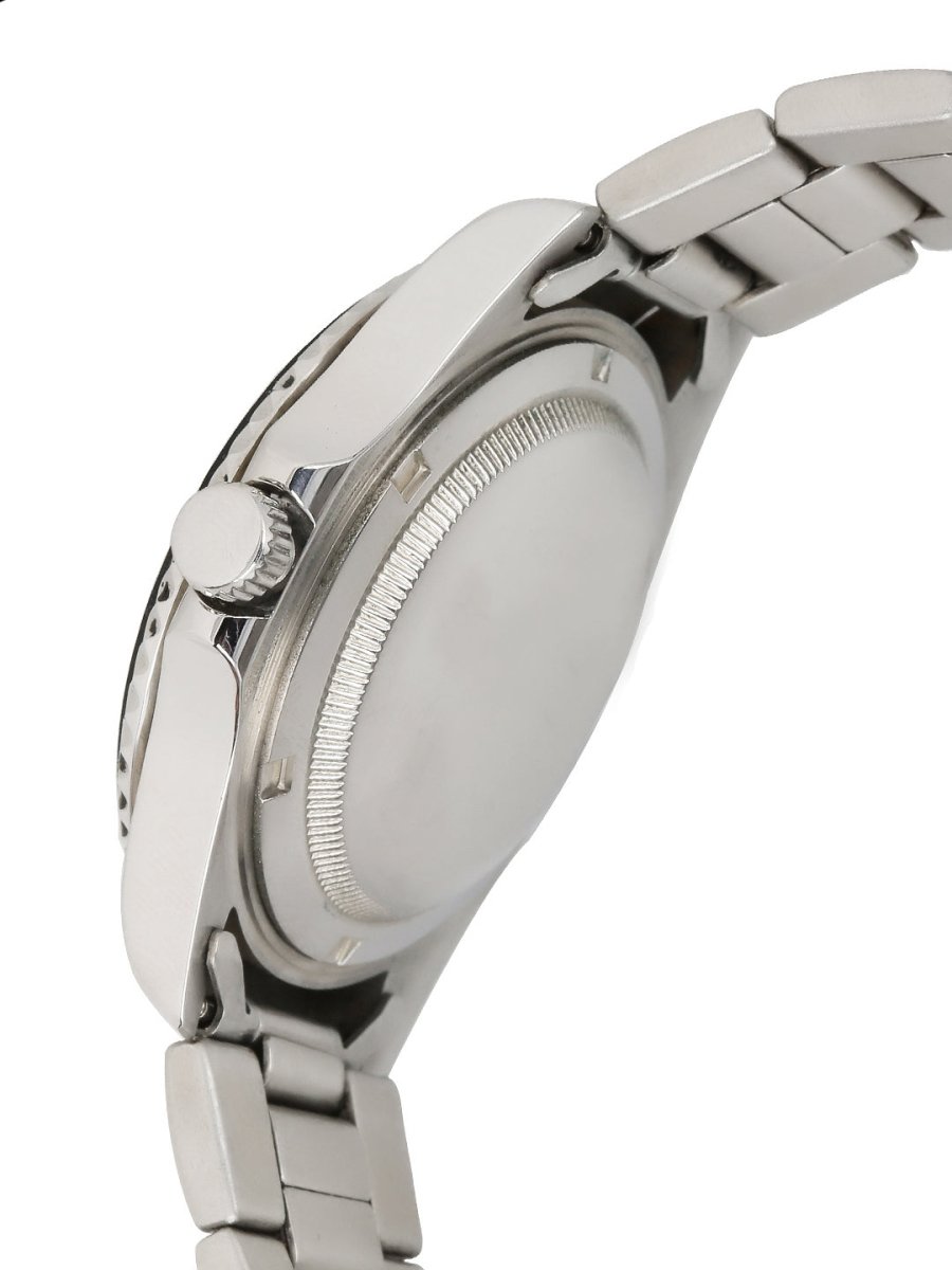 FOCE Multifunction White Dial Metal Belt Watch For Men-FC123GSM-WHITE