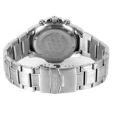 FOCE Multifunction White Dial Metal Belt Watch For Men- F911GSM-WHITE