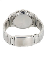 FOCE Chronograph White Dial Metal Belt Watch For Men-FC110GSN-WHITE