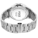 FOCE Automatic Grey Dial Metal Belt Watch For Men-FC11642GGR3