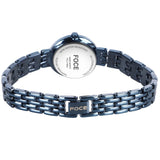 FOCE Analog Blue Dial Metal Belt Watch For Women-FC11654LBL4
