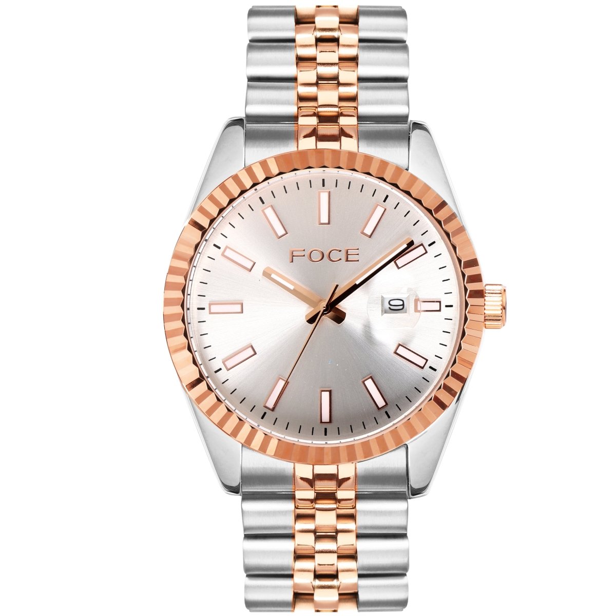 Giordano Eleganza Collection Round Analog Watch for Women, Diamond-Set with Metal  Strap Ladies Water Resistant Wrist Watch - A2083