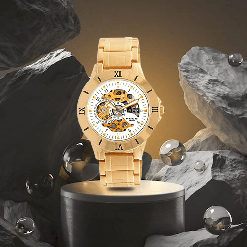 Foce slim 2024 skeleton watch