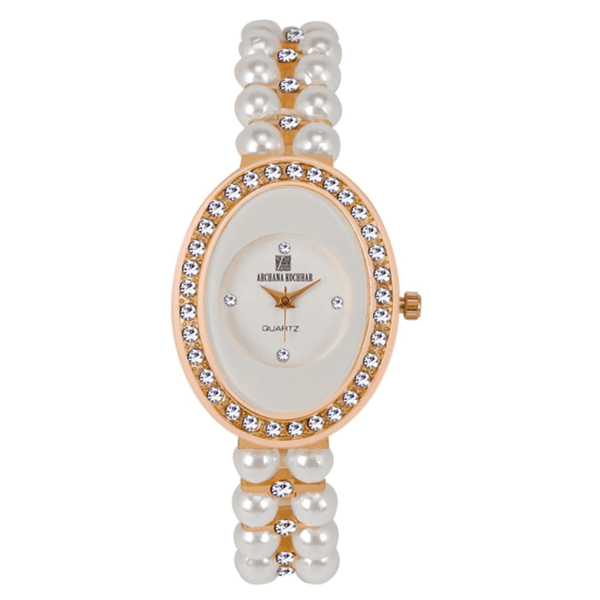 Cream Glass Pearl Ladies Wrist Watch for Weddings and Special Occasions -  Etsy