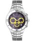 FOCE Chronograph Blue Dial Metal Belt Watch for Men-FC111GSM-BLUE