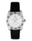 FOCE Multifunction White Dial Leather Strap Watch for Men-F1101SGSN-WHITE