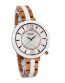 FOCE Analog White Dial Ceramic Watch for Women-F378LRM-WHITE