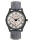 FOCE Men's Grey Multifunction Wrist Watch with Grey Dial and Sleek Grey Leather Strap, Model FCG104GR03