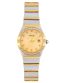 Foce Women’s Premium Analog Dual Tone Silver-Golden Watch with Diamond Studded Bezel and Golden Dial, Stainless Steel Silver-Golden Dual Tone Strap, Separate Date Window, Model FCW4821LGT07